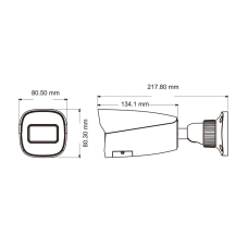 IP-відеокамера 2Mp TVT TD-9422S3B (D/PE/AR3) White f=2.8mm