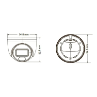 IP-відеокамера 4Mp TVT TD-9544S3L (D/PE/AR1) f=2.8mm з мікрофоном