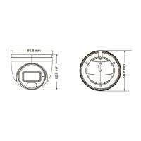 IP-видеокамера 2MP TVT TD-9524S3BL (D/PE/AR1) f=2.8mm с микрофоном