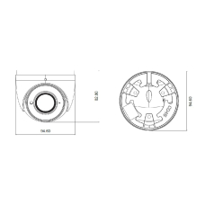 IP-відеокамера 4Mp TVT TD-9545S3 (D/AZ/PE/AR3) Black f=2.8-12mm