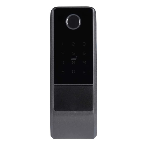 Замок біометричний автономний Trinix TRL-5201BTFW Black Left з Bluetooth, зчитувачем відбитків пальців і карт Mifare