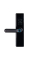 Замок біометричний автономний Trinix TRL-5402BTF Black з Bluetooth, зчитувачем відбитків пальців і карт Mifare