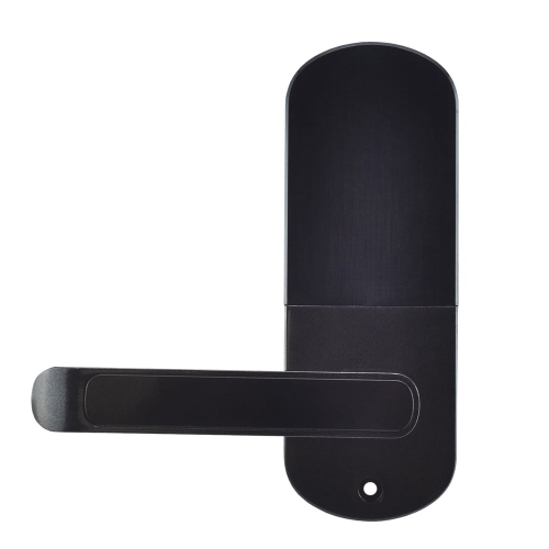 Замок біометричний автономний Trinix TRL-5107BTF Black Right з Bluetooth, зчитувачем відбитків пальців і карт Mifare