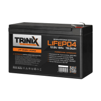 Акумуляторна батарея літій-залізо-фосфатна 12В 6Аг Trinix 12V6Ah LiFePo4