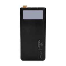 Повербанк 20000mAh Power Bank Kraft KPB-2320FCL Black 22.5W QC3.0 LED-ліхтар
