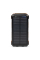 Повербанк з сонячною панеллю 20000mAh Power Bank Kraft KPB-U2230WFCSL Orange бездротова зарядка LED-ліхтар