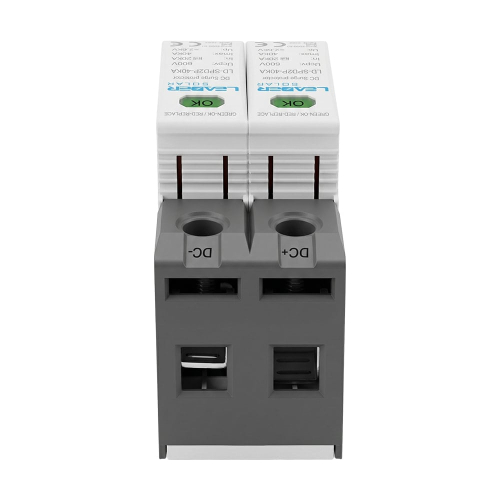 Обмежувач напряжения Leader LD-SPD2P-40KA-600V DC под DIN-рейку