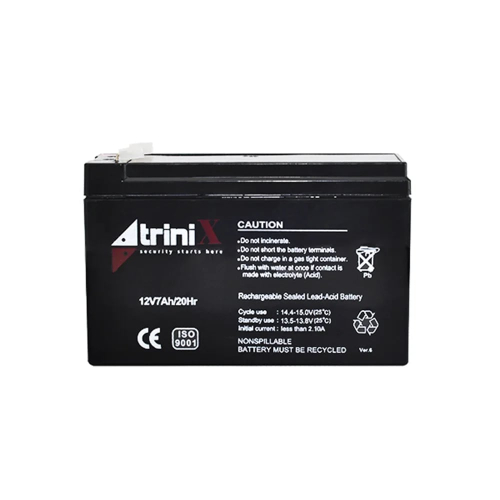 Акумуляторна батарея 12В 7Аг Trinix 12V7Ah/20Hr AGM свинцево-кислотна