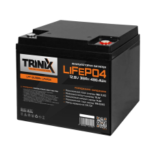Аккумуляторная батарея литий-железо-фосфатная 12В 38Ач Trinix 12V38Ah LiFePo4