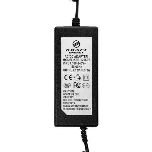 Блок питания KRF-1205PS Kraft 12V/5A