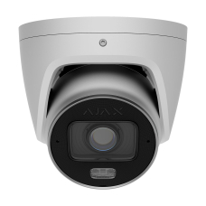 IP-видеокамера 5Mp Ajax TurretCam HLVF (5 Mp) White f=2.8-12mm, ИК+LED-подсветка, с микрофоном