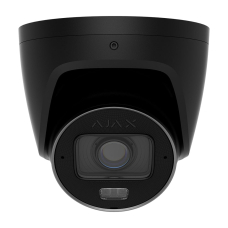 IP-видеокамера 8Mp Ajax TurretCam HLVF (8 Mp) Black f=2.8-12mm, ИК+LED-подсветка, с микрофоном