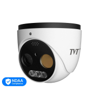 Тепловізійна IP-відеокамера 5Mp TVT TD-5525E1-VT(7/PE) f=8mm, thermal 256x192 f=7mm