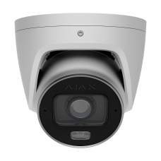 IP-видеокамера 8Mp Ajax TurretCam HLVF (8 Mp) White f=2.8-12mm, ИК+LED-подсветка, с микрофоном