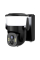 IP PTZ-відеокамера автономна з WiFi, прожектором та сонячною панеллю 3Mp Light Vision VLC-6103WLS Black (Lamp+Solar) (CareCam Pro) f=3.6mm, на акумуляторних батареях
