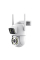 IP PTZ-відеокамера з WiFi 4Mp (2*2Mp) Light Vision VLC-9192WI/2C (Tuya) f=3.6mm+3.6mm, ІЧ+LED-підсвічування, з мікрофоном