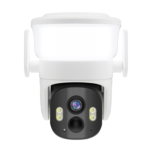 IP PTZ-відеокамера автономна з WiFi, прожектором та сонячною панеллю 3Mp Light Vision VLC-6103WLS White (Lamp+Solar) (CareCam Pro) f=3.6mm, на акумуляторних батареях