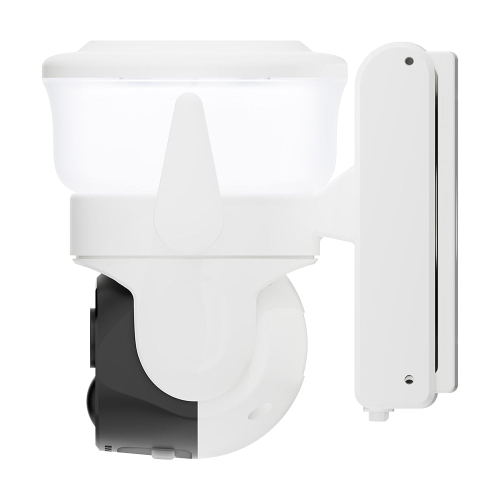 IP PTZ-відеокамера автономна з WiFi, прожектором та сонячною панеллю 3Mp Light Vision VLC-6103WLS White (Lamp+Solar) (CareCam Pro) f=3.6mm, на акумуляторних батареях