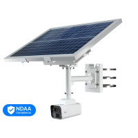4G IP-видеокамера 4Mp TVT TD-9846SP1(BA/G4/WR2) f=2.8mm с солнечной батареей, с микрофоном, полноцветная