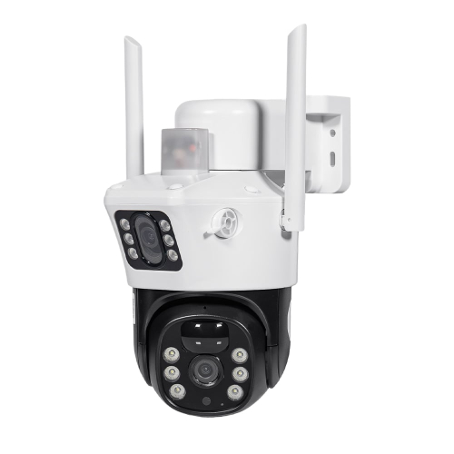 IP PTZ-відеокамера автономна з 4G та сонячною панеллю Light Vision 2Mp+2Mp VLC-9192IG/2C (Solar) White f=4mm, на акумуляторних батареях