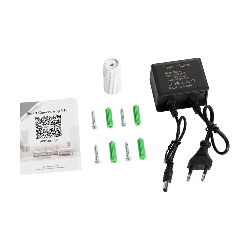 IP-відеокамера поворотна з WiFi 3Mp Light Vision VLC-1003WFY (CareCam Pro) Fisheye f=2.3mm, ІЧ+LED-підсвічування, з мікрофоном