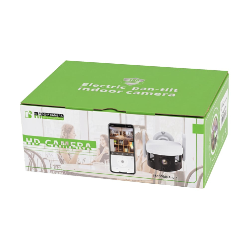 IP-відеокамера поворотна з WiFi 3Mp Light Vision VLC-1003WFY (CareCam Pro) Fisheye f=2.3mm, ІЧ+LED-підсвічування, з мікрофоном
