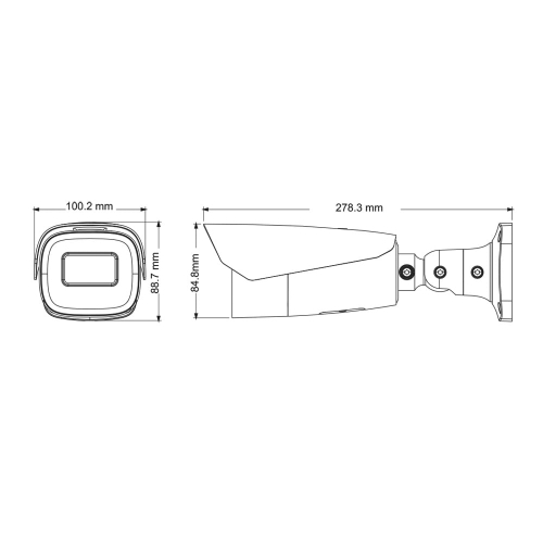IP-відеокамера 5Mp TVT TD-9453E3B-A (D/AZ/PE/AR5) f=2.8-12mm з мікрофоном