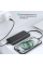 Повербанк 10000mAh Choetech B654 Black 22.5W QC3.0 PD3.0 вбудовані кабелі Type-C та Lightning