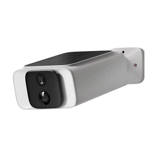 Автономная WiFi 2.4/5GHz IP-видеокамера с солнечной панелью 5Mp Light Vision VLC-05IB-Solar (Tuya) White, f=2.8mm, на аккумуляторных батареях 6000mAh