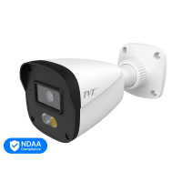 IP-видеокамера 2Mp TVT TD-9421S4L-C(D/PE/AW1) White f=2.8mm, ИК+LED-подсветки, з микрофоном
