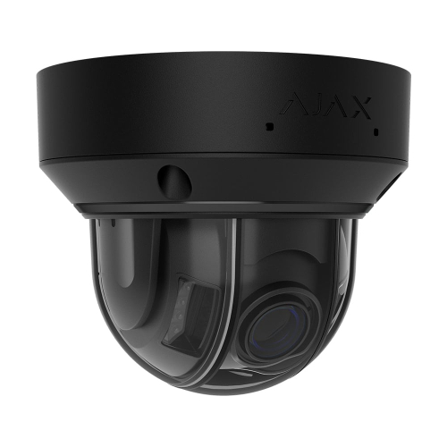 IP-видеокамера 8Mp Ajax DomeCam HLVF (8 Mp) Black f=2.8-12mm, ИК+LED-подсветка, с микрофоном