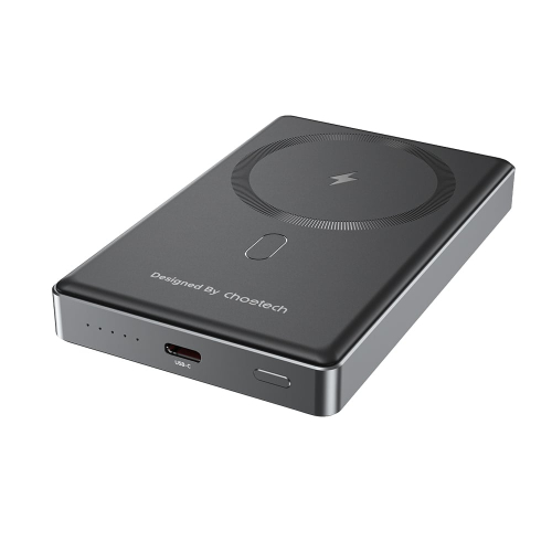 Повербанк 10000mAh Choetech B739 Black QC3.0 PD3.0 бездротова магнітна зарядка