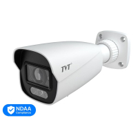IP-видеокамера 4Mp TVT TD-9442C4-A(PE/AW3) White Full Color f=2.8mm с микрофоном