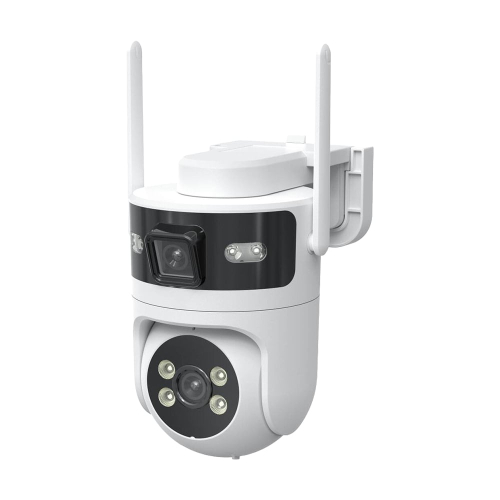 IP PTZ-видеокамера с WiFi 4Mp+4Mp Light Vision VLC-9304WI/2C (Tuya) f=4mm, ИК+LED-подсветка, с микрофоном
