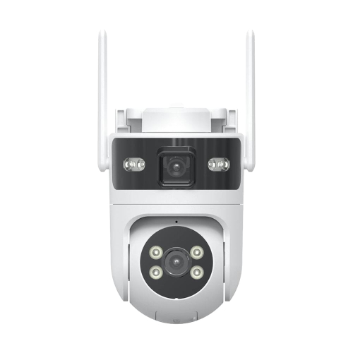 IP PTZ-видеокамера с WiFi 4Mp+4Mp Light Vision VLC-9304WI/2C (Tuya) f=4mm, ИК+LED-подсветка, с микрофоном