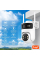 IP PTZ-видеокамера с WiFi 4Mp+4Mp Light Vision VLC-9304WI/2C (Tuya) f=4mm, ИК+LED-подсветка, с микрофоном