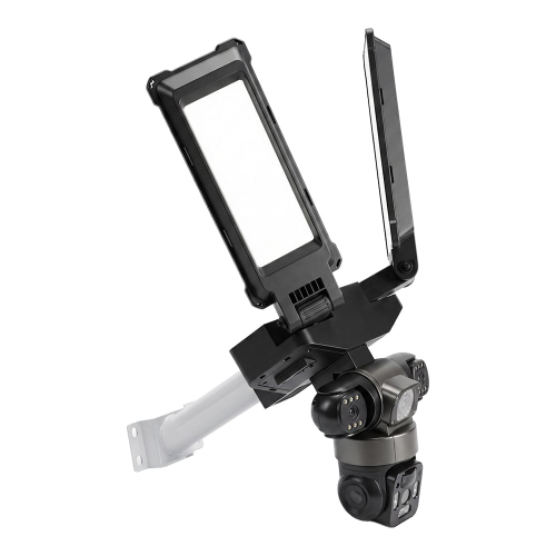 IP PTZ-відеокамера автономна з 4G, прожектором та сонячною панеллю 3Mp+3Mp+3Mp Light Vision VLC-1223IGL/3C (Lamp+Solar) f=4mm, на акумуляторних батареях