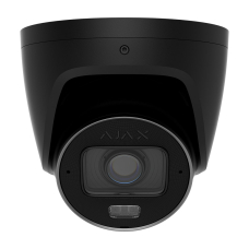 IP-видеокамера 5Mp Ajax TurretCam HLVF (5 Mp) Black f=2.8-12mm, ИК+LED-подсветка, с микрофоном