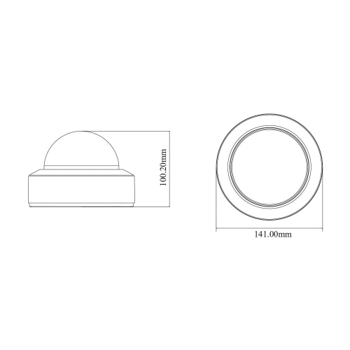 IP-відеокамера 5Mp TVT TD-9553E3B-A (D/AZ/PE/AR3) f=2.8-12mm з мікрофоном