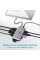 USB-C хаб 9-в-1 Choetech M15 HDMI 4K@30Hz, VGA, 3 USB3.0, RJ45, USB-C PD, SD-card, TF-card