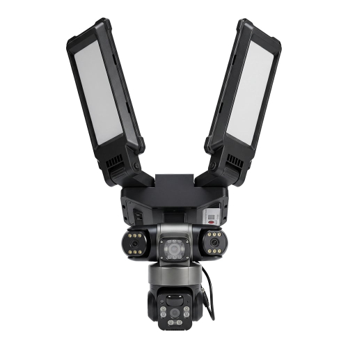 IP PTZ-відеокамера автономна з WiFi, прожектором та сонячною панеллю 3Mp+3Mp+3Mp Light Vision VLC-1223WIL/3C (Lamp+Solar) f=4mm, на акумуляторних батареях