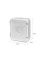 Монтажна коробка Light Vision VLC-03BX, пластик, 118*98*50 мм