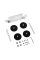 Кронштейн на магнітах E-NET SMM-02 White на дах автомобіля для Starlink Mini