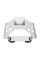 Кронштейн на магнітах E-NET SMM-02 White на дах автомобіля для Starlink Mini