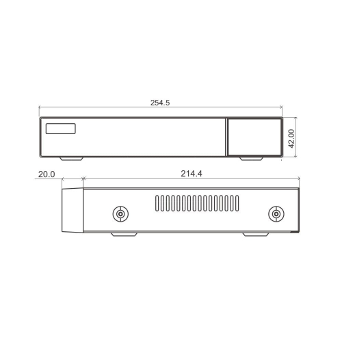MHD-видеорегистратор 8-канальный 8Mp TVT TD-2108NS-HC-H