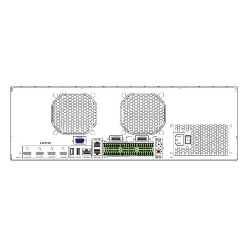 IP-відеореєстратор 256-канальний 16Mp TVT TD-33256H16-A3H