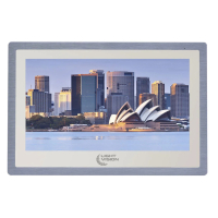 Відеодомофон SYDNEY FHD SILVER/WHITE Light Vision