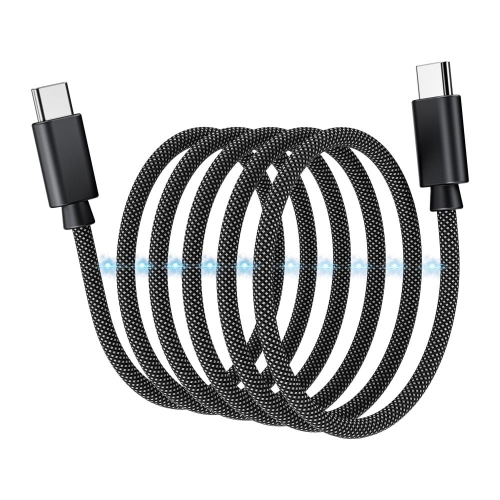Кабель Choetech ХСС-1052 Black USB-C to USB-C Magnetic PD3.1 240W 1.2m