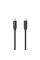 Кабель Choetech ХСС-1035 Black USB-C to USB-C PD3.1 240W 1m