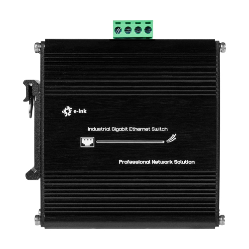 PoE-комутатор 10-портовий E-LINK LNK-IMC010GP з 8 портами PoE